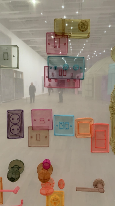 Photograph of Suh's artwork 'Perfect Home'