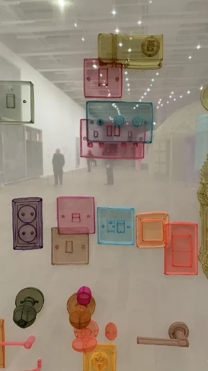 Photograph of Suh's artwork 'Perfect Home'