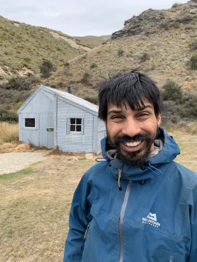 Headshot of our equally lovely guide Amit